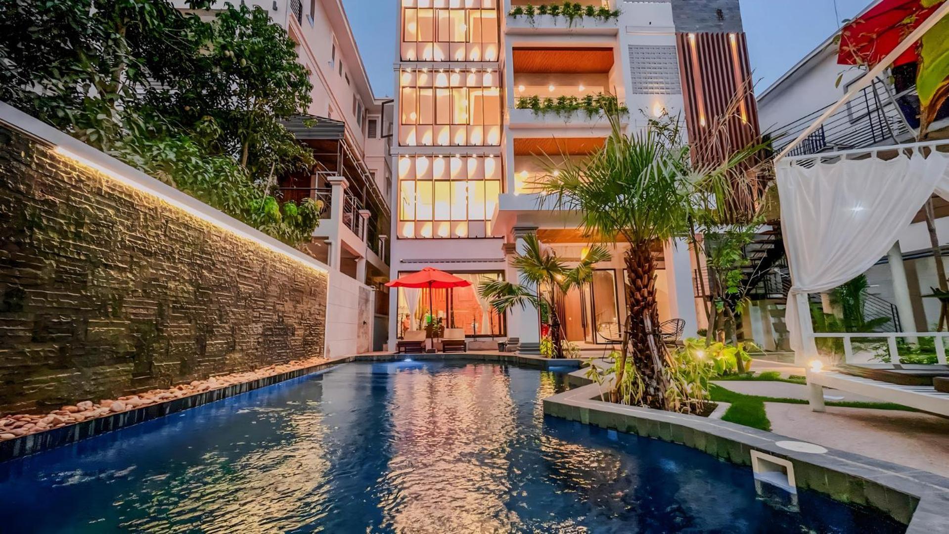 The Luxury Hotel Siem Reap Exterior foto